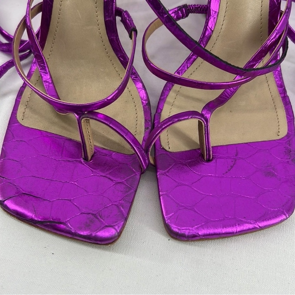 SCHUTZ Lily Fuchasia Heels - Picture 3 of 8